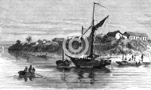 'View on the Parahiba; Rio De Janeiro and the Organ Mountains', 1875. Creator: Thomas Woodbine Hinchliff.