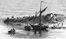 View on the Parahiba; Rio De Janeiro and the Organ Mountains 1875. Creator: Thomas Woodbine Hinchliff