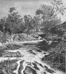 View on the River Abal; A journey through Soudan and Western Abyssinia..., 1875. Creator: Unknown