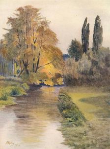 View on the Wandle 1912, (1914). Artist: James S Ogilvy