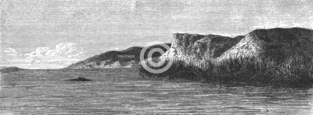 'View on the Tigris, near Djebar; Journeyings in Mesopotamia', 1875. Creator: Unknown.