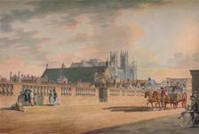 View on Westminster Bridge 1792. Artist: Thomas Malton II