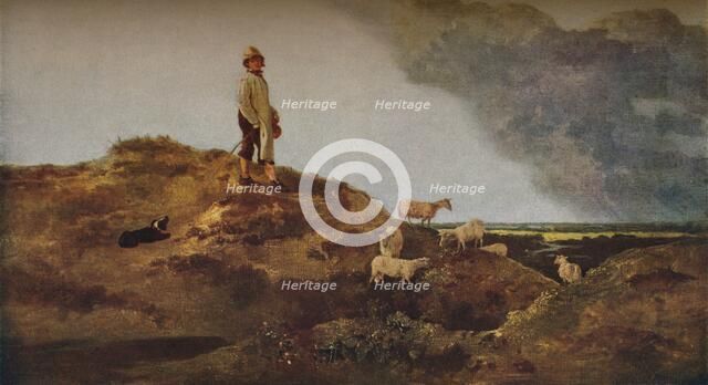 'View on Mousehold Heath, Near Norwich', c1812.