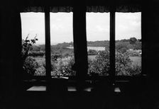 View out of a window, c1935. Creator: Kirk & Sons of Cowes