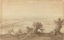 View over Flat Country, 1906. Creator: Alphonse Legros