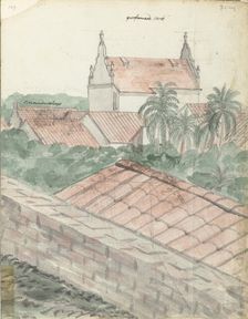 View over Galle, 1785-1786. Creator: Jan Brandes