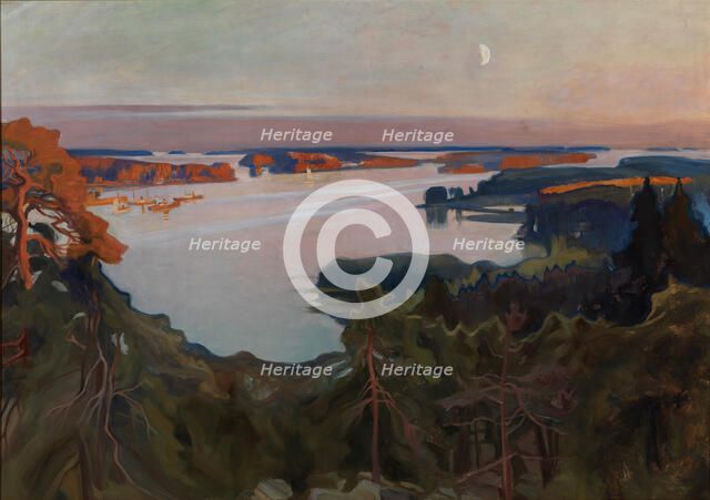 View over Haikko, 1899.