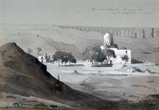 View South West of Cairo 1851. Artist: William Clerihew