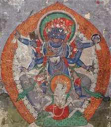Vighnantaka, 19th century. Creator: Unknown