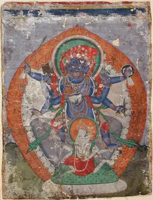 Vighnantaka, 19th century. Creator: Unknown