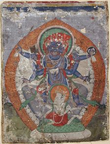 Vighnantaka, 19th century. Creator: Unknown