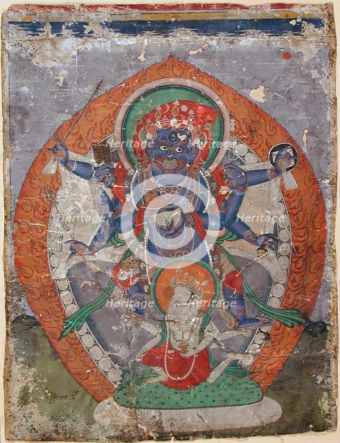 Vighnantaka, 19th century. Creator: Unknown.