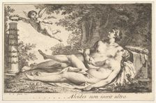 Vignette en regard du nom de Aug. de St. Aubin (Vignette next to the name of Augustin de S..., 1762. Creator: Augustin de Saint-Aubin