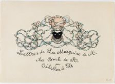 Vignette from Le Livre de la Marquise, 1907. Creator: Somov, Konstantin Andreyevich (1869-1939)