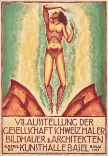 VII Exhibition of the Society of Swiss Painters, Sculptors and Architects, 1917. Creator: Koch, Walther (1875-1915)