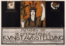 VII International Art Exhibition, Munich 1897 , 1897. Creator: Stuck, Franz, Ritter von (1863-1928)