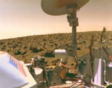 Viking 2 image of Mars Utopian Plain, September 3, 1976. Creator: NASA