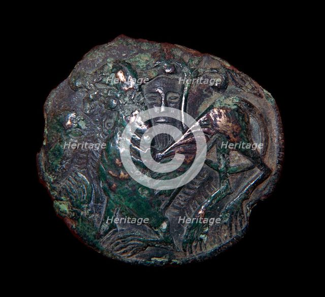 Viking metalwork from a hoard on the Isle of Man. Artist: Unknown