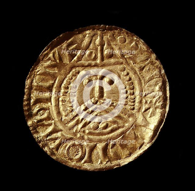 Viking coin minted in Ireland, 11th century. Artist: Numismatic, West European Coins  