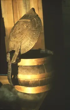 Viking Eating Vessels carved wth personal design, c8th-mid 11th century