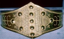 Viking gold arm-ring with tree of life symbols, 9th century