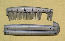 Viking period bone and ivory comb and case