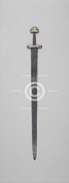 Viking Sword, European, probably Scandinavia, 10th century. Creator: Unknown.