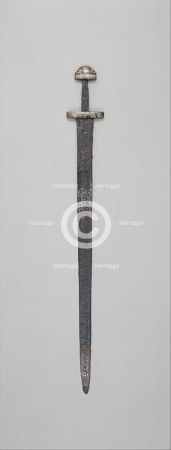 Viking Sword, European, probably Scandinavia, 10th century. Creator: Unknown.