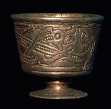 Viking silver cup from Jelling, 10th century