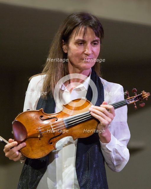 Viktoria Mullova, 2017. Artist: Alan John Ainsworth.