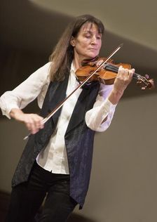 Viktoria Mullova, 2017. Artist: Alan John Ainsworth