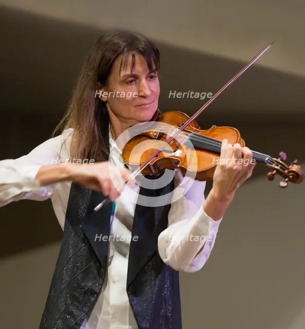 Viktoria Mullova, 2017. Artist: Alan John Ainsworth.