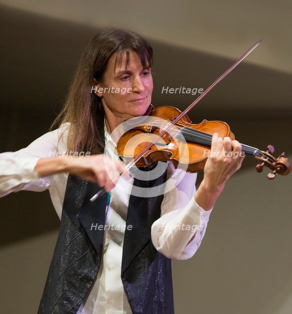 Viktoria Mullova, 2017. Artist: Alan John Ainsworth.