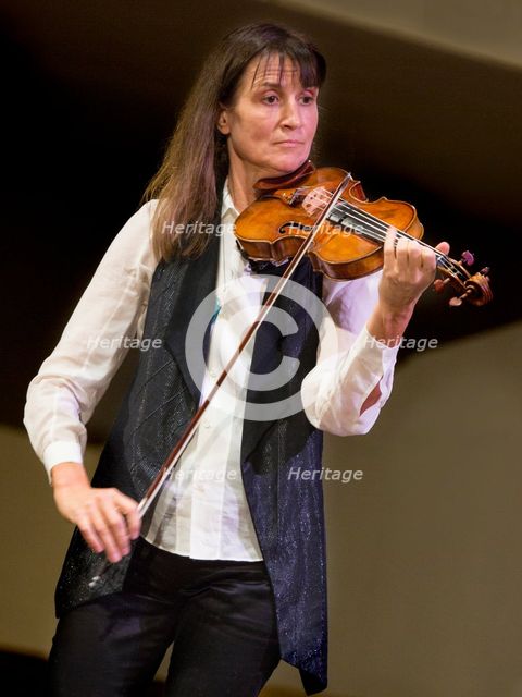 Viktoria Mullova, 2017. Artist: Alan John Ainsworth.