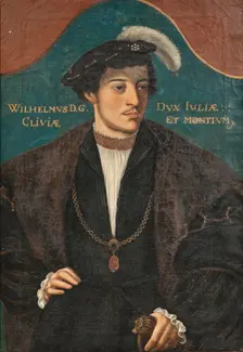 Vilhelm (1516-1592), Duke of Jülich, Cleve and Berg, c1540s. Creator: Anon