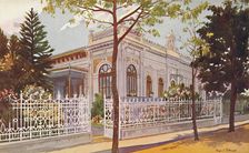 Vilino Nair, Residence of Admiral Baron de Teffé von Hoonholtz, Petropolis, 1914. Artist: Edgar L Pattison