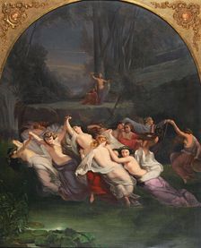 Vilinski Ples (Dance of the fairies), Mid of the 19th cen.. Creator: Stroj, Mihael (1803-1871)