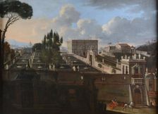 Villa Aldobrandini, 1650-1652. Creator: Withoos, Matthias (1627-1703)