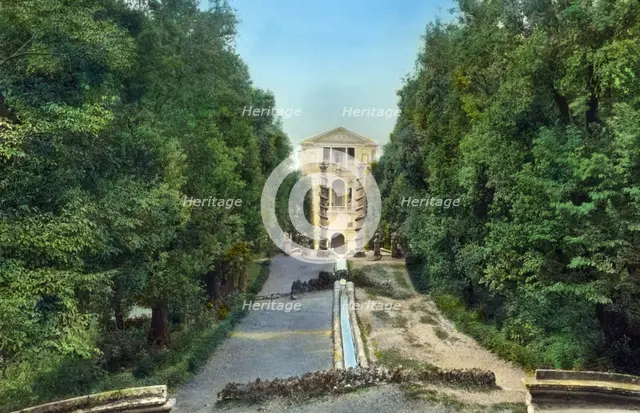 Villa Aldobrandini, Frascati, Lazio, Italy, 1918. Creator: Frances Benjamin Johnston.