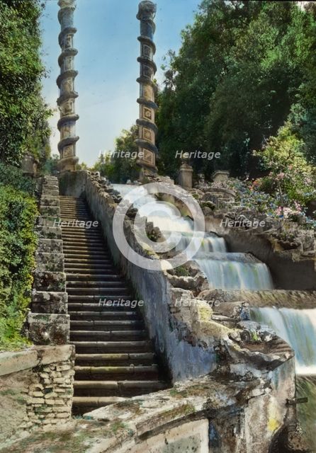 Villa Aldobrandini, Frascati, Lazio, Italy, 1925. Creator: Frances Benjamin Johnston.