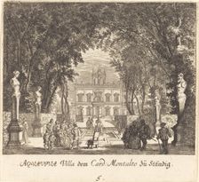 Villa Aquaviva, 1681. Creator: Melchior Küsel