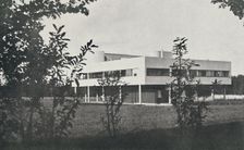 Villa at Poissy, constructed in reinforced concrete 1933