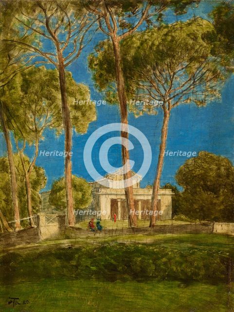 Villa Borghese, 1880.