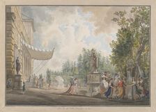 Villa Borghese, ca. 1780. Creators: Giovanni Volpato, Louis Ducros