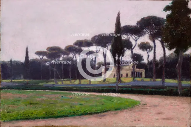 Villa Borghese in Rome, c1900. Creator: Aleksander Gierymski.