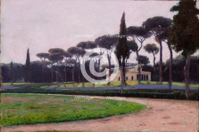 Villa Borghese in Rome, c1900. Creator: Aleksander Gierymski.