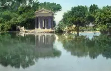 Villa Borghese, Rome, Lazio, Italy, 1925. Creator: Frances Benjamin Johnston