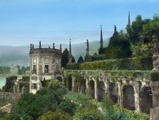 Villa Borromeo, Isola Bella, Lake Maggiore, Piedmont, Italy, 1925. Creator: Frances Benjamin Johnston