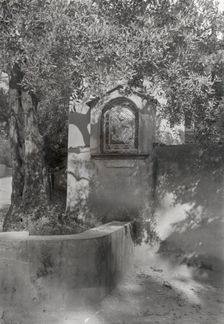 Villa Bel Riposo, San Domenico, Tuscany, Italy, 1925. Creator: Frances Benjamin Johnston