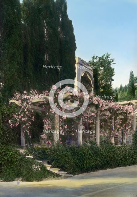 Villa Bel Riposo, San Domenico, Tuscany, Italy, 1925. Creator: Frances Benjamin Johnston.